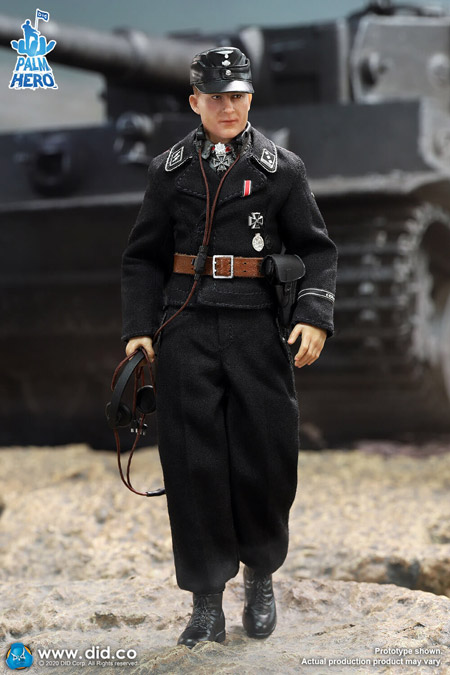 【DID】XD80004 1/12 WW2 German SS Hauptsturmführer - Michael Wittmann ドイツ軍 ミハエル・ヴィットマン 親衛隊大尉 戦車兵