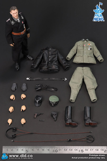 【DID】XD80004 1/12 WW2 German SS Hauptsturmführer - Michael Wittmann ドイツ軍 ミハエル・ヴィットマン 親衛隊大尉 戦車兵