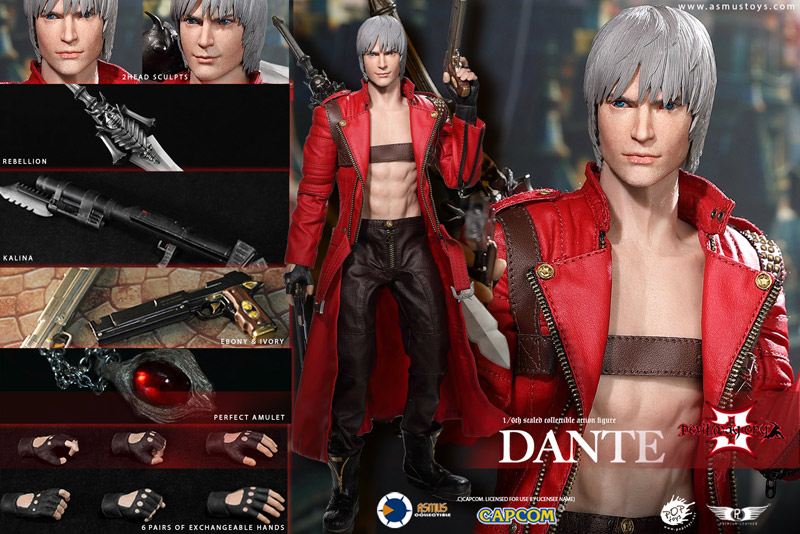 ASMUS TOYS】DMC301 DevilMayCry3 DANTE デビル メイ クライ 3 ダンテ