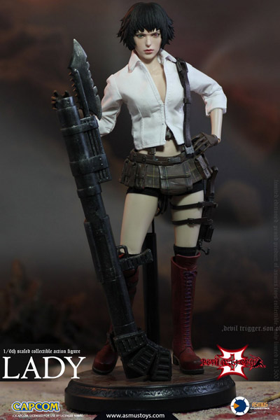 【ASMUS TOYS】DMC302 DevilMayCry3 LADY デビル メイ クライ 3 レディ 1/6スケールフィギュア