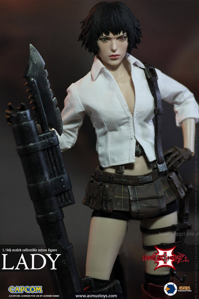 【ASMUS TOYS】DMC302 DevilMayCry3 LADY デビル メイ クライ 3 レディ 1/6スケールフィギュア