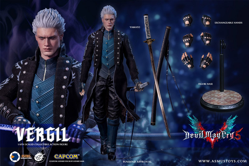 【ASMUS TOYS】DMC500 DevilMayCry5 Vergil デビル メイ クライ 5 バージル 通常版 1/6スケールフィギュア