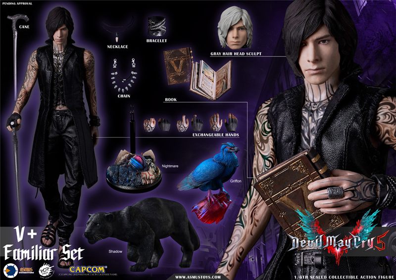 【ASMUS TOYS】DMC501LUX DevilMayCry5 V LUXURY EDITION デビルメイクライ5 V（ブイ）+Familiar