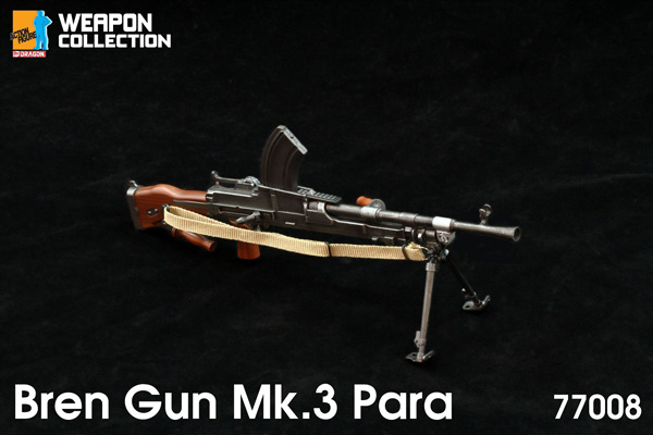 【ドラゴン】77008 1/6 Bren Gun MK.3, Para Version (Short Barrel) ブレンガンMark3