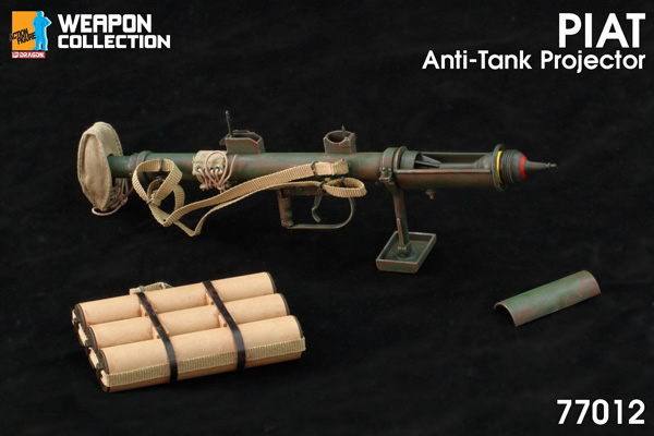 【ドラゴン】77012 1/6 PIAT (Projector, Infantry, Anti-Tank) Anti-Tank Grenade ピアット パイアット 歩兵用対戦車投射器