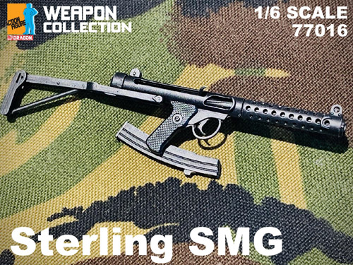 【ドラゴン】77016 1/6 Sterling SMG スターリング・サブマシンガン 1/6スケール 短機関銃