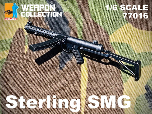 【ドラゴン】77016 1/6 Sterling SMG スターリング・サブマシンガン 1/6スケール 短機関銃