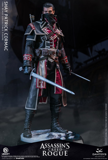 Dam Dms011 Assassin S Creed Rogue Shay Patrick Cormac 1 6th Scale Collectible Figure アサシン クリード ローグ シェイ パトリック コーマック 1 6スケールフィギュア 宇宙船