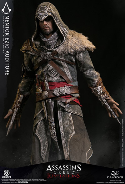 【DAM】DMS014 Assassin's Creed Revelations-1/6th scale Mentor Ezio Auditore Collectible Figure