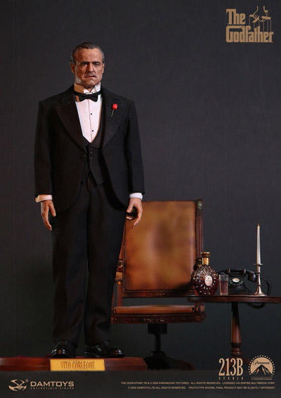 【DAM】DMS032 The Godfather 1972 Vito Corleone (Formal version) ゴッドファーザー  ヴィトー・コルレオーネ フォーマルバージョン1/6スケールフィギュア