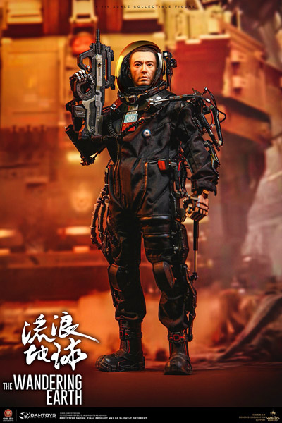【DAM】DMS034 CN171-11 rescue unit captain Wang Lei collectible figure specially features 流転の地球 救援隊 隊長 ワン・レイ