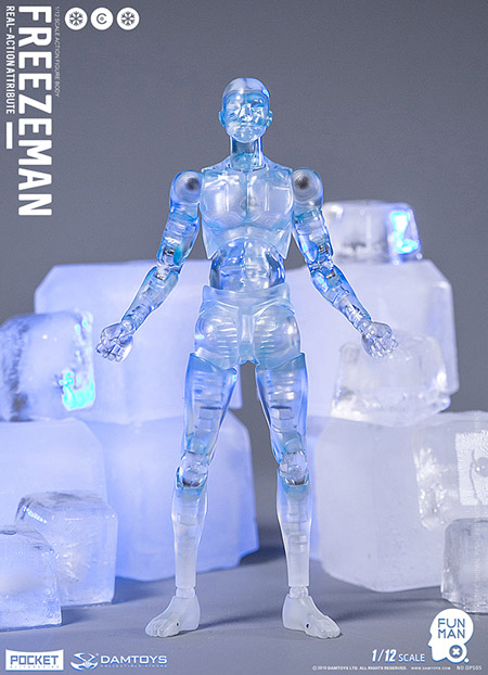 DAM】DPS05 1/12 SCALE ACTION FIGURE “FREEZEMAN” フリーズマン
