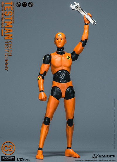 【DAM】DPS09 1/12 SCALE ACTION FIGURE “TESTMAN C2” テストマンC2