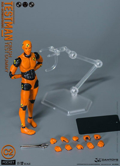 DAM】DPS09 1/12 SCALE ACTION FIGURE “TESTMAN C2” テストマンC2