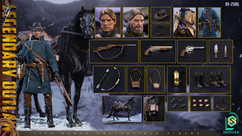 【DSTOYS】DS-2506 1/12 LEGENDARY OUTLAW Deluxe Edition