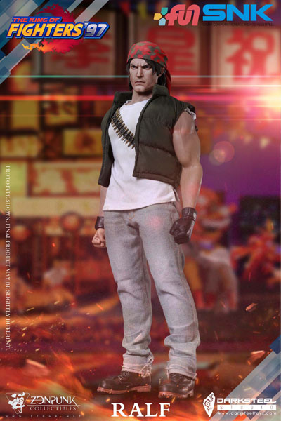 【DarkSteelToys × ZenPunk】DSA-002 1/6 KOF97 THE KING OF FIGHTERS ‘97 ザ・キング・オブ・ファイターズ ラルフ・ジョーンズ