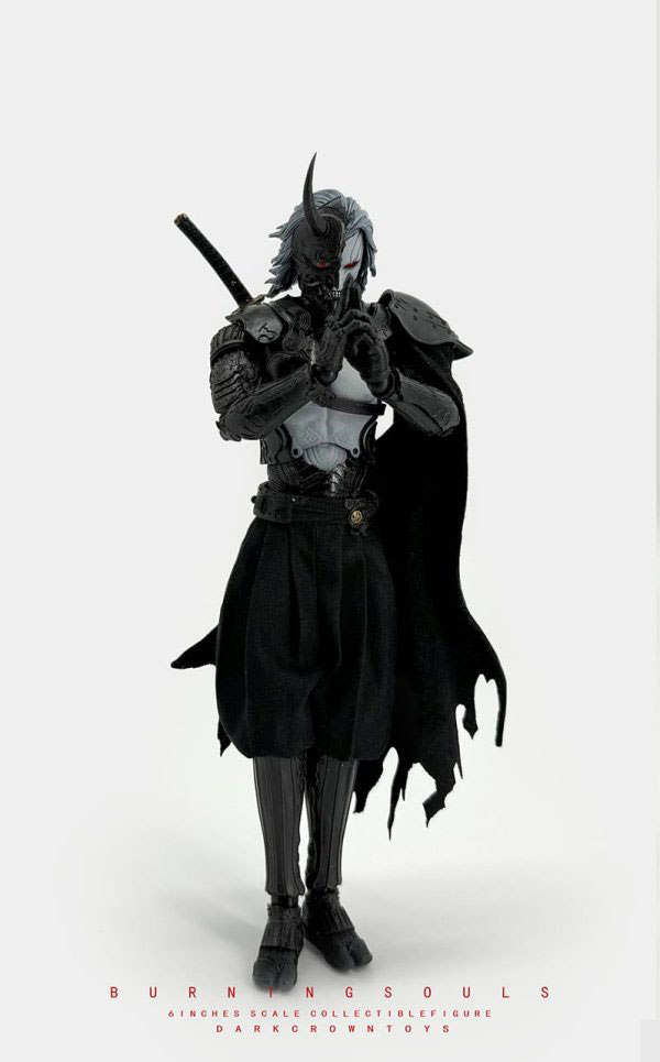 【Dark Crown】1/12 Burning Soul 2 - Kagekura 燃魂2 孤影 (Standard Version)  1／12スケール可動フィギュア