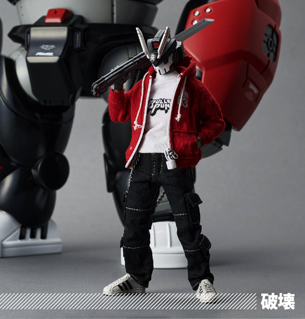 【Quiccs X Devil Toys】NB003 1:12 NEW BULLETPUNK UNIVERSE OG EDITION OG Red TEQ63 Figure