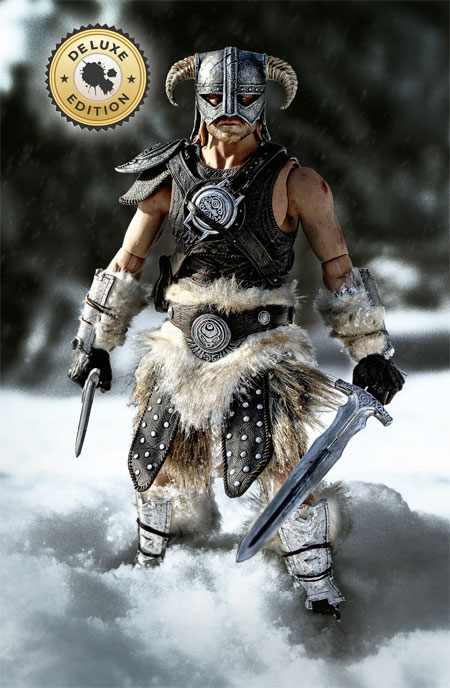 【PureArts】PA002SKY ELDER SCROLLS V: SKYRIM DRAGONBORN 1/6 ARTICULATED FIGURE (DELUXE)