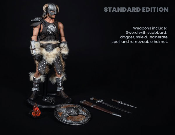 【PureArts】PA001SKY ELDER SCROLLS V: SKYRIM DRAGONBORN 1/6 ARTICULATED FIGURE (STANDARD)