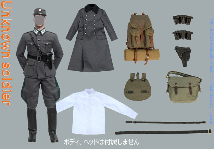 【E.C.TOYS】EC888801 1/6 WW2 Finland 1941 Captain uniform WW2 フィンランド軍 制服セット 継続戦争