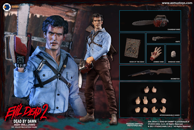 【ASMUS TOYS】EDA001 1/6 Ash Williamsa Evil Dead 2 『死霊のはらわた2』 アッシュ 1/6スケールフィギュア