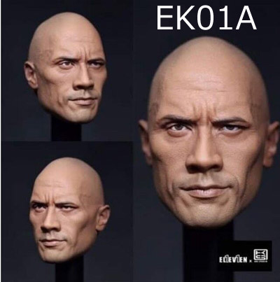 【Eleven X Kai】EK01A / EK01B 1/6 Scale male head sculpt 1/6スケール 男性ヘッド