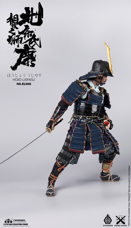 【COO】EL006 1/6 EMPIRE LEGEND - HOJO UJIYASU COPPER STANDARD VERSION 戦国武将 北条氏康 スタンダード版 1/6スケールフィギュア