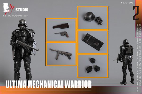 E3.STUDIO】EM002 1/6 ULTIMA MECHANICAL WARRIOR NO.2 ウルトラ