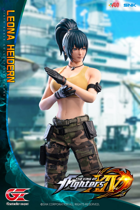 【Genesis Emen】KOF14-LO01 1/6 The King Of Fighters XIV LEONA HEIDERN 拳皇 ザ・キング・オブ・ファイターズ レオナ・ハイデルン