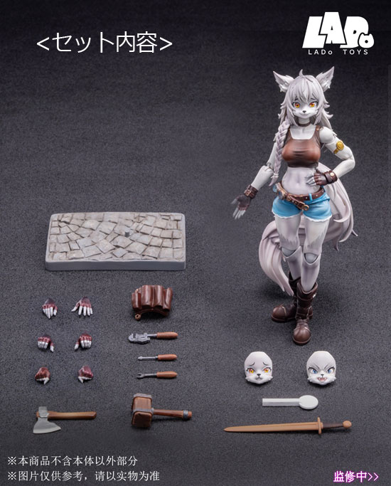 【LADoTOYS】ERA-001 1/12 Liya メカニック リヤ 1/12スケールアクションフィギュア