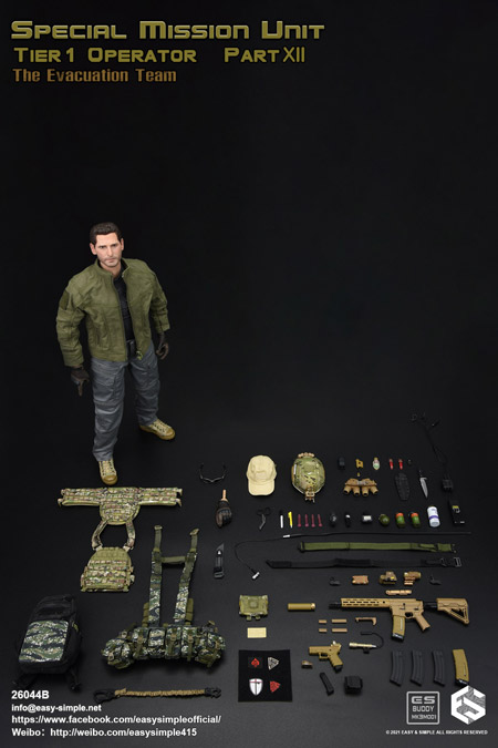 1/6 フィギュア2体セットSPECIAL MISSION UNIT