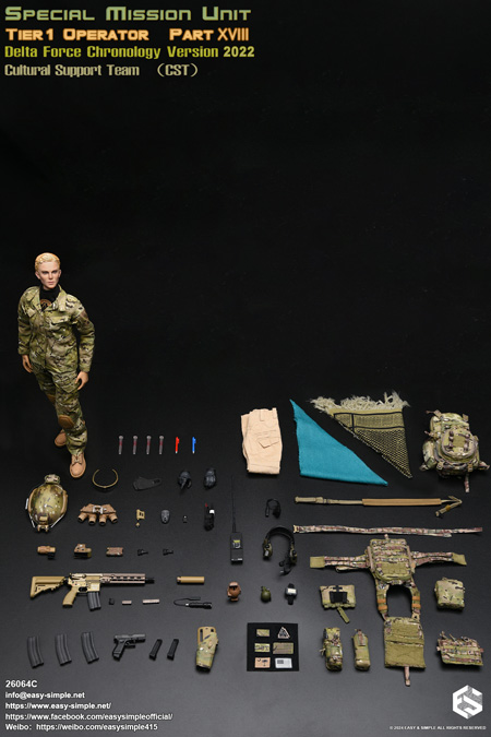 EASY&SIMPLE】26064A Special Mission Unit Tier1 Operator Part