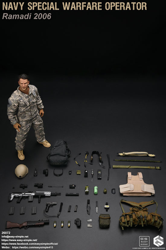 【EASY&SIMPLE】26072 NAVY SPECIAL WARFARE OPERATOR Ramadi 2006