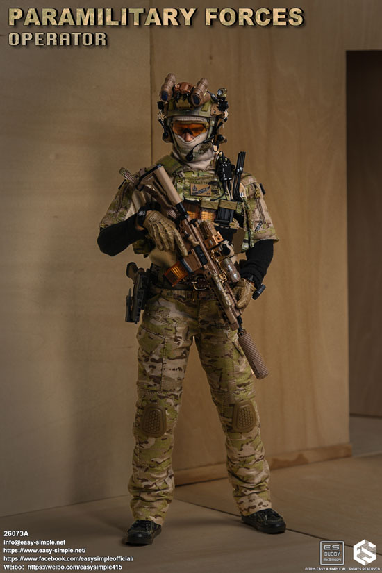 【EASY&SIMPLE】26073A Paramilitary Forces Operator