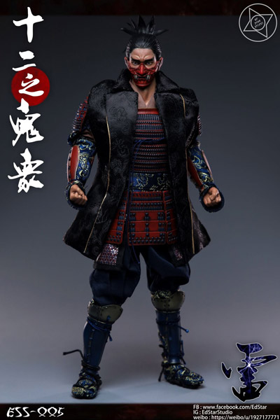 【EdStar】ESS-005 1/6 Twelve Ghosts Samurai - Thunder 十二鬼衆 ゴースト・サムライ サンダー 侍 雷 1/6スケールフィギュア