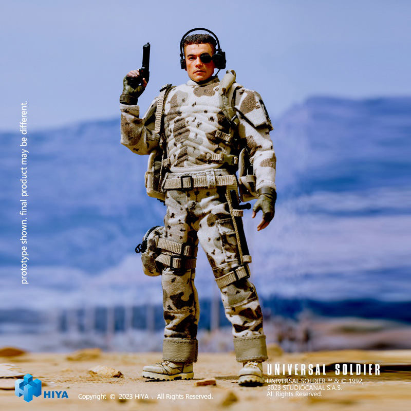 【HIYAToys】ESU0253 1/12 Exquisite Super Series ユニバーサル・ソルジャー リュック・デュブロー 1/12スケール アクションフィギュア