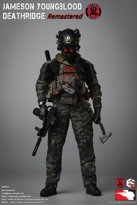 【MISSION SPECIFIC EQUIPMENT】MSE XP001R Z.E.R.T. JAMESON YOUNGBLOOD DEATHRIDGE Remastered