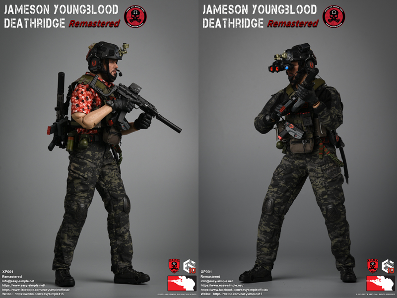 【MISSION SPECIFIC EQUIPMENT】MSE XP001R Z.E.R.T. JAMESON YOUNGBLOOD DEATHRIDGE Remastered