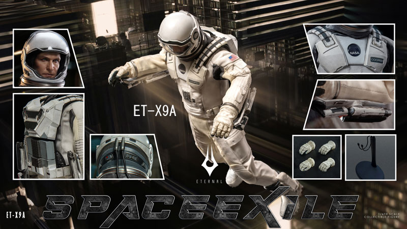 【Eternal Toys】ET-X9A / ET-X9B 1/6 Space Exile スペースエグザイル 1/6スケール男性フィギュア