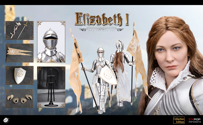 POPtoys】EX027B 1/6 Queen Elizabeth Deluxe Ver エリザベス1世 POPtoys】EX027B 1/6 Queen Elizabeth Deluxe Ver エリザベス1世