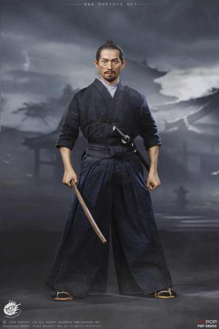 【POPtoys】EX033 1/6 Brave samurai-UJIO Kendo version 武士 侍 剣道版 1/6スケール男性フィギュア