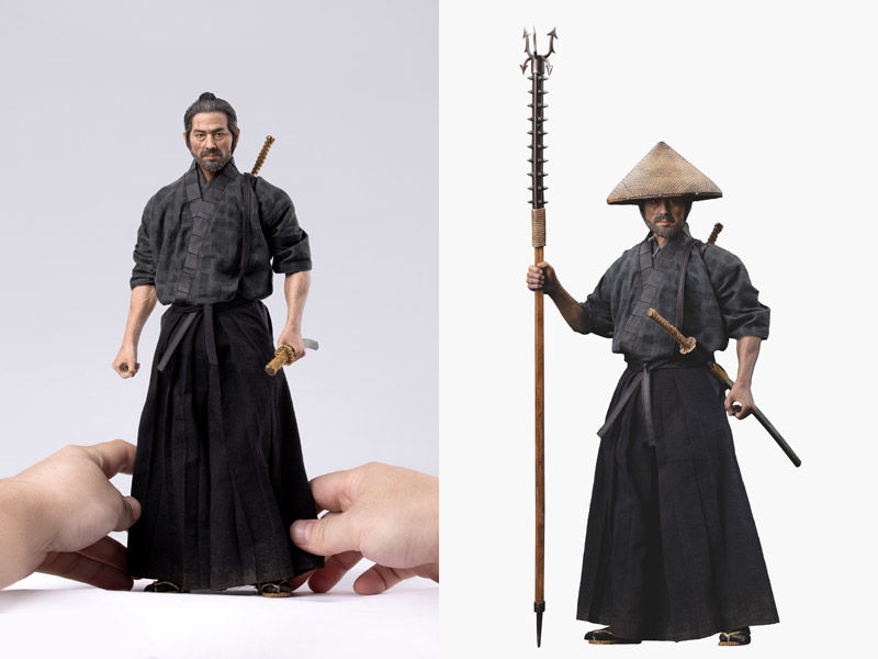 【POPtoys】EX037 1/6 Miyamoto Musashi Action figure 宮本武蔵 武士 侍 浪人 1/6スケール男性フィギュア