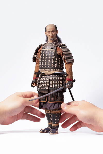 【POPtoys】EX045 1/6 Ashigaru 足軽三人衆 衛足軽 巴紋前立付桃形兜 侍 武士 1/6スケール男性フィギュア