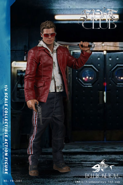 ファイトクラブ　フィギュア Amazon.co.jp: Blitzway Tyler Durden レッドコートバージョン