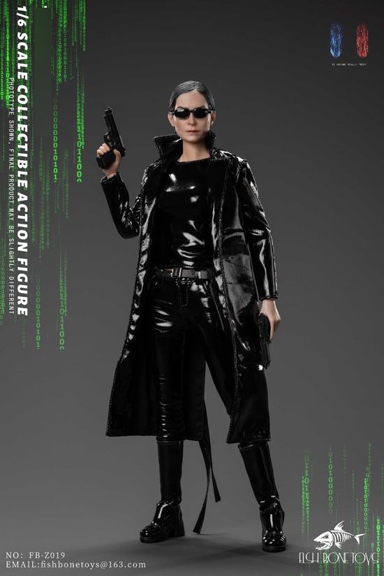 【FISH BONE TOYS】FB-Z019 1/6 Hacker Task 女性ハッカーエージェント 1/6スケール 女性ドール フィギュア