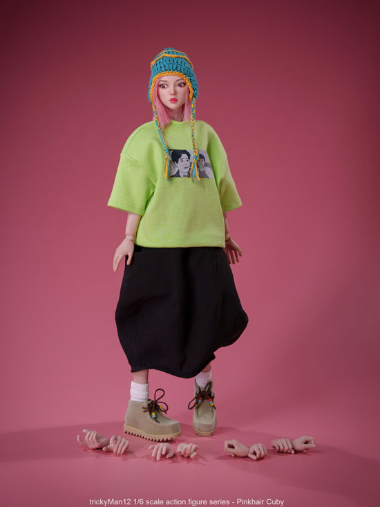 Trickyman12】FB-10082-3 PINKHAIR Cuby 2025 1/6 カビー ピンクヘアー