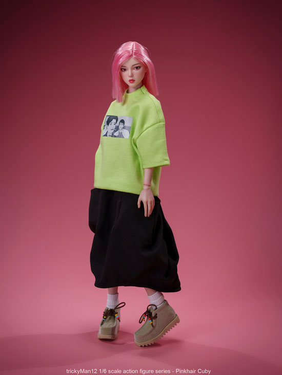 【Trickyman12】FB-10082-3 PINKHAIR Cuby 2025 1/6 カビー ピンクヘアー 1/6スケール女性フィギュア