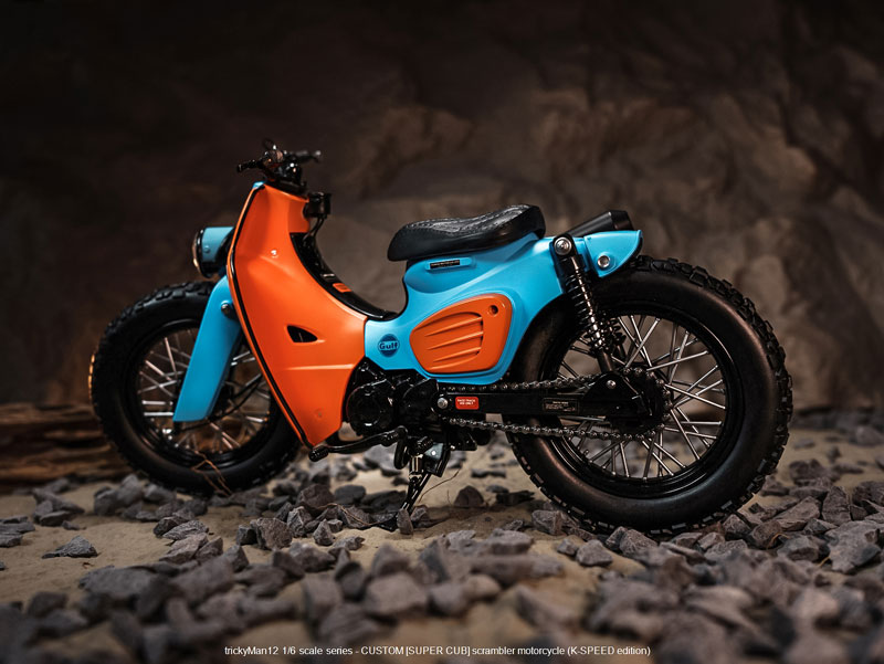 【Trickyman12】FB-10134B1/FB-10134B2 1/6スケール カスタム オートバイ