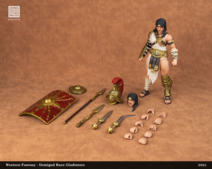 【FANGCUN Studio】Warhorse Studio FC-001A 1/12 War Hero - Achiria 女剣闘士 グラディエーター アチャリヤ